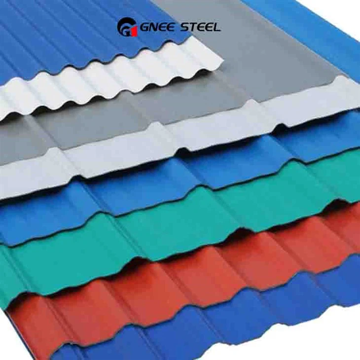 white metal roofing sheets