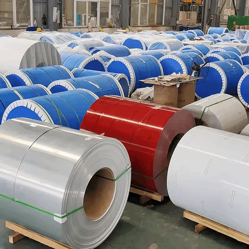 0.1-1.5 מ"מ PPGL PPGI סליל פלדה מצופה צבע מגולוון