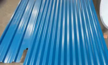 צבע מצופה מגולוון גגות Galvalume פלדה גלית