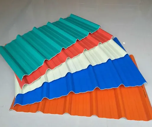 יריעות קירוי מברזל גלי מצופים צבעוניים