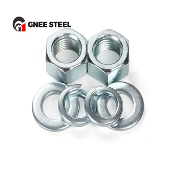 אגוזי משושה מגולוונים DIN934