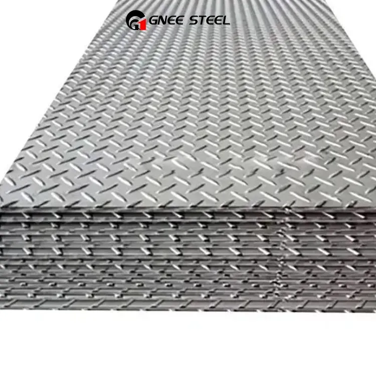 צלחת רצפה משובצת פלדה עדינה מגולוונת מגולוונת