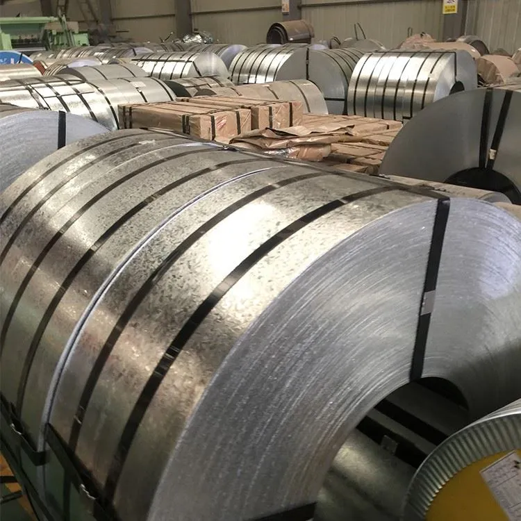 מכירה חמה DX51D טבילה חמה רצועת פלדה מגולוונת