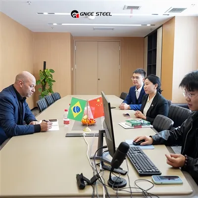 ברוכים הבאים לקוחות ברזילאים לבקר ב-GNEE STEEL