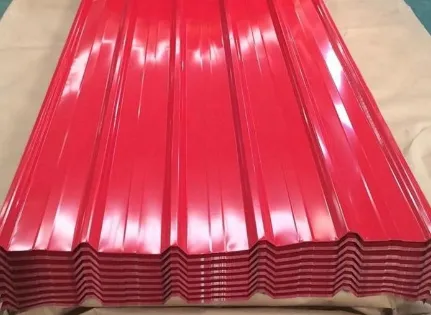 Zinc Color Coated Steel Roofing Galvanized Corrugated Sheets