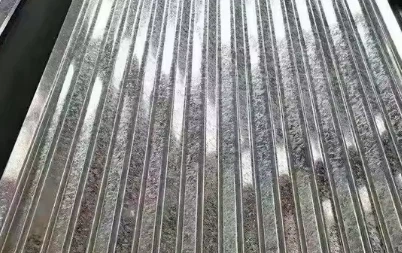 מצופה אבץ גיליון מצופה בצבע גלי מגולוון חשמלי